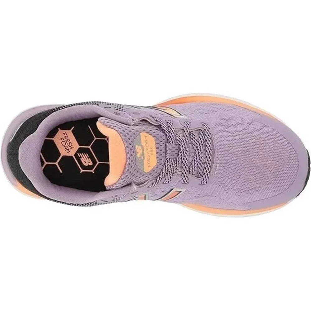New Balance Fresh Foam 680 V7 Running Shoes Womens 5 Wide Purple Black